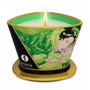 Shunga Bougie de massage Thé Vert 170 ml