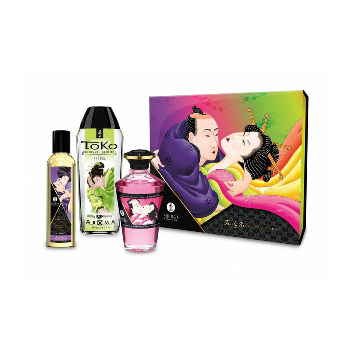 Shunga Kit Grand Plaisir Fruity Kisses (3 pcs) Shunga Kit Grand Plaisir Fruity Kisses (3 pcs)