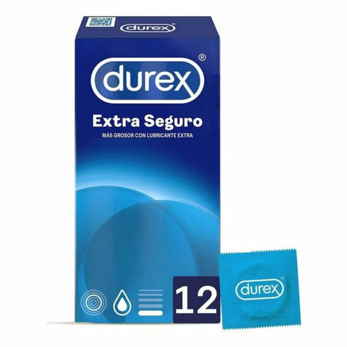 Durex Extra Safe Préservatifs 12 unités Durex Extra Safe Préservatifs 12 unités