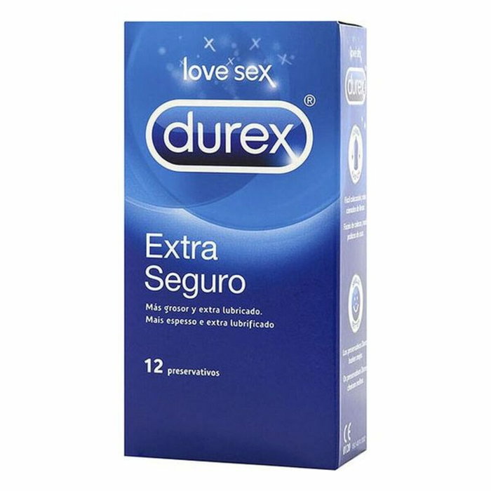 Durex Extra Safe Préservatifs 12 unités Durex Extra Safe Préservatifs 12 unités