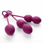 Svakom Nova Balls - Ensemble de 3 Boules d'Orgasme en Silicone Violet et Rose
