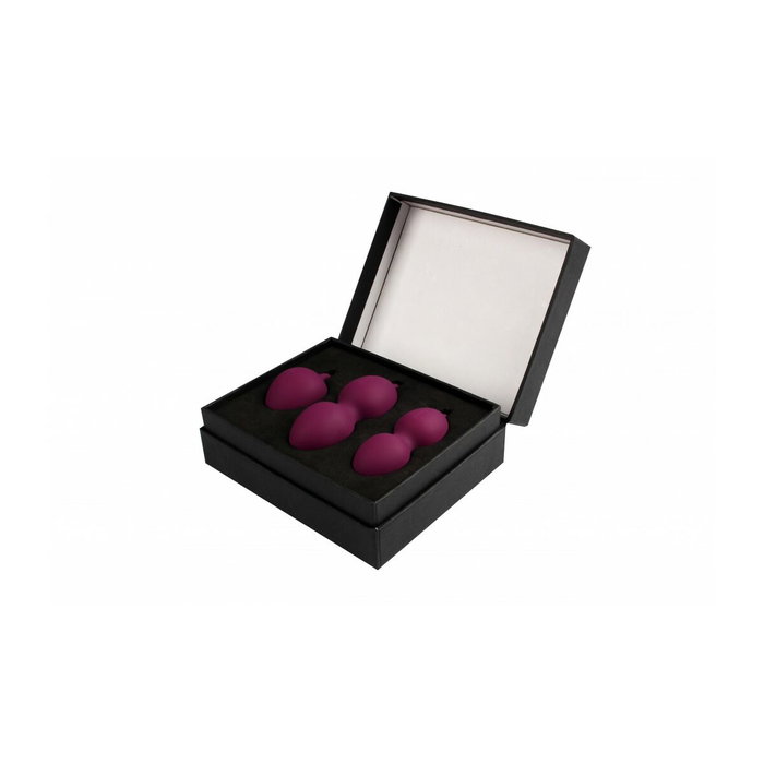 Svakom Nova Balls - Ensemble de 3 Boules d'Orgasme en Silicone Violet et Rose Svakom Nova Balls - Ensemble de 3 Boules d'Orgasme en Silicone Violet et Rose