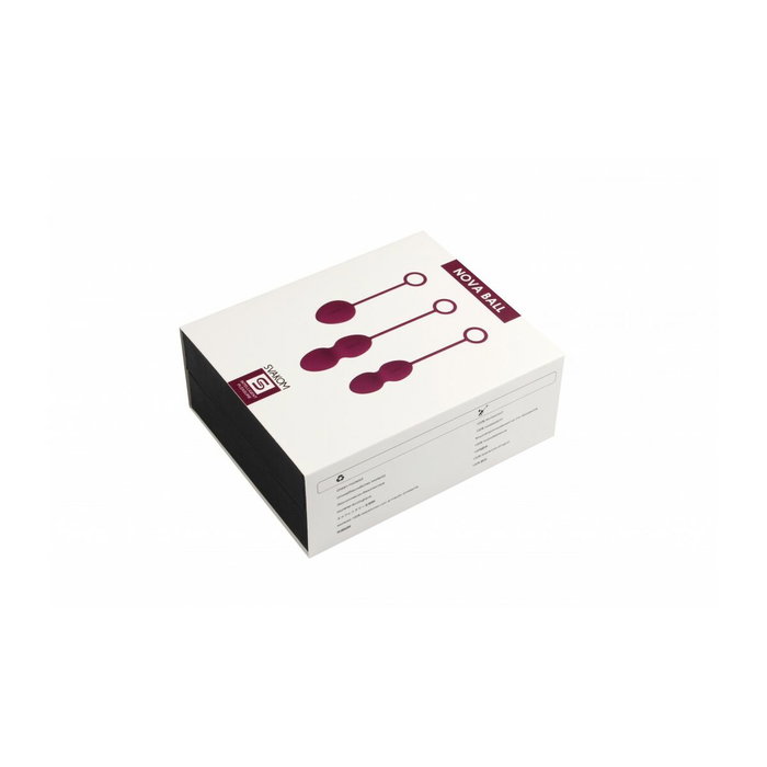 Svakom Nova Balls - Ensemble de 3 Boules d'Orgasme en Silicone Violet et Rose Svakom Nova Balls - Ensemble de 3 Boules d'Orgasme en Silicone Violet et Rose