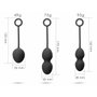 Svakom Nova Balls - Ensemble de 3 Boules d'Orgasme en Silicone Violet et Rose