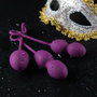 Svakom Nova Balls - Ensemble de 3 Boules d'Orgasme en Silicone Violet et Rose