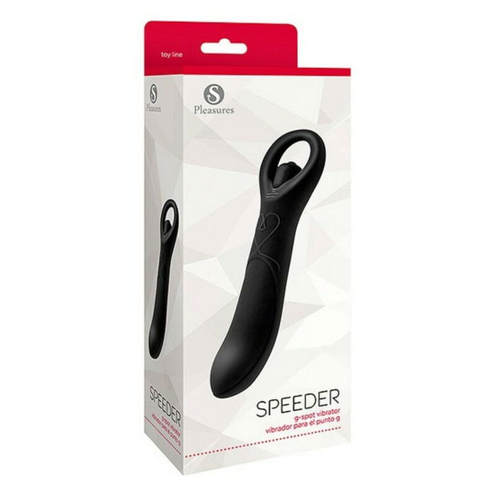 Vibrateur G-Spot S Pleasures Speeder Noir