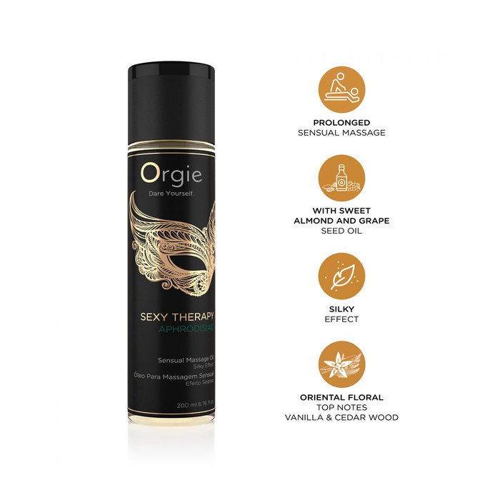 ORGIE Aceite Terapia Afrodisiaca 200 ml ORGIE Aceite Terapia Afrodisiaca 200 ml