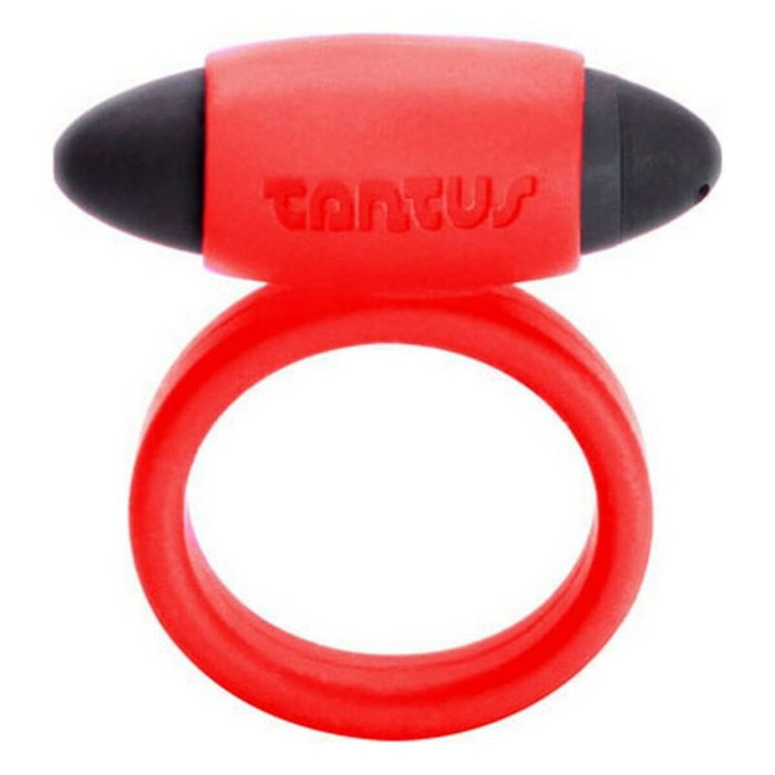 Anneau de Pénis vibrant Tantus Noir/Rouge Anneau de Pénis vibrant Tantus Noir/Rouge