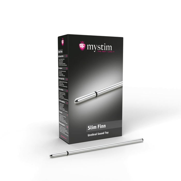 Son uréthral Thin Finn Mystim MS46190 Argenté