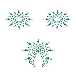 Bleu et Vert Flamboyant Mystim 46656 Turquoise (3 pcs)