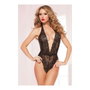 Seven Til Midnight Body en Dentelle Noir Taille unique
