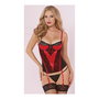 Corset Seven Til Midnight Noir Rouge (36)