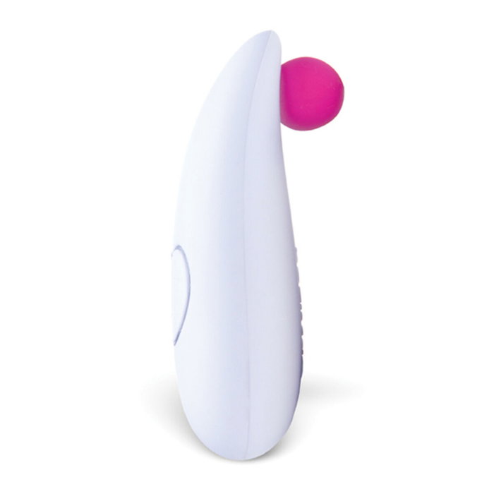 Vibrateur Clitoridien Courbe Mustela 3000011049 Blanc/Rose Vibrateur Clitoridien Courbe Mustela 3000011049 Blanc/Rose