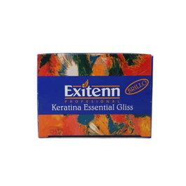 Exitenn Essential Gliss Keratine - Traitement réparateur avec kératine pour cheveux déshydratés - 12 Viales de 7 mL