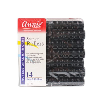 ANNIE Petits Bigoudis pour Cheveux Noir 14 Unités ANNIE Petits Bigoudis pour Cheveux Noir 14 Unités