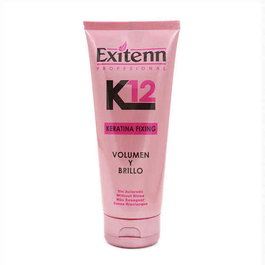 Exitenn Sérum Kératine Fixing K12 200ml - Restructurant capillaire intense pour cheveux très secs et abîmés - Brillance, douceur, élasticité - Avec protection solaire