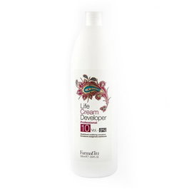 Farmavita Life Cr. Developer 10V 1000 mL - Émulsion oxydante stabilisée en crème pour colorations