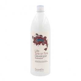 Farmavita LIFE Cr. Dev. Tone On Tone Développeur Colorant à Oxygène pour Coloration Ton sur Ton, 1000 ml
