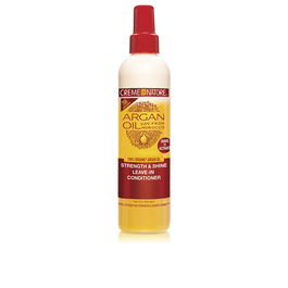 Creme Of Nature Traitement Biphasé à l'Huile d'Argan Sans Rinçage 250 ml - Cheveux Doux et Soyeux, Hydratation, Brillance, Protection Chaleur, B00469
