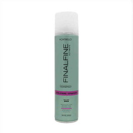 Montibel·Lo Finalfine Ultimate Laque Coiffante Technique Extra Forte Sans Gaz Brillant Spectaculaire et Homogène Résistant à l'Humidité 400 ml