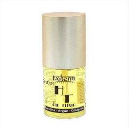 Exitenn - Oil Elixir Traitement Nutritif 75 mL aux huiles d'Argan, Kératine, Arginine et Collagène pour cheveux abîmés, déshydratés et cassants