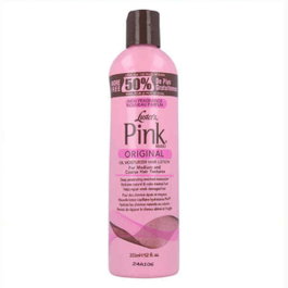 Luster's Pink - Lotion Hydratante Capillaire à l'Huile 335 mL pour Cheveux Secs, avec Vitamines et FPS, Rose