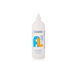 Exitenn Shampoing à l'Acide Lactique 1000ml pour Cheveux Abîmés - Nettoyage Doux et Équilibrant