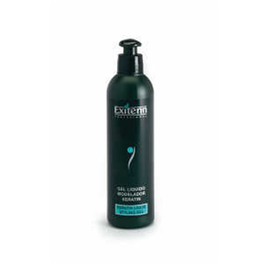 Exitenn Gel Liquide Modelateur à la Kératine 250 ml pour Cheveux Fins et Bouclés, avec Allantoine et Filtre UV