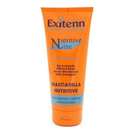 Exitenn - Mascarilla Nutritive Sin Aclarado - Masque capillaire nutritif sans rinçage - Pour cheveux très secs et abîmés - Apporte brillance, douceur et élasticité - 200 ml
