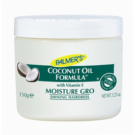 Palmer's Hairdress Huile de Coco Moisture Gro Shining 150 gr - Soin Capillaire Brillant sans Sulfates ni Parabènes