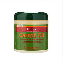 Organic Root Stimulator Carrot Oil Hair Creme 170 gr - Crème capillaire à l'huile de carotte enrichie en vitamines et protéines pour renforcer et hydrater les cheveux