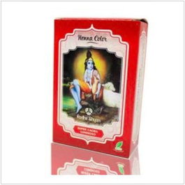 Radhe Shyam Henna Super Acajou Lumineux Poudre 100g