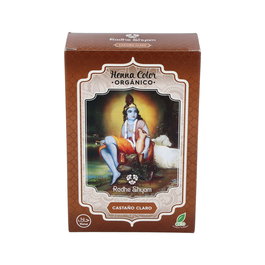 Radhe Shyam Henne Poudre Châtain Clair 100g