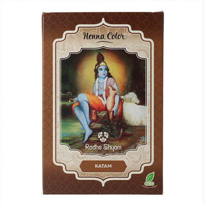 Coloration Semi-permanente Henna Radhe Shyam 001320025 Katam (100 g) Coloration Semi-permanente Henna Radhe Shyam 001320025 Katam (100 g)