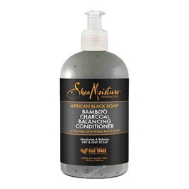 Shea Moisture African Black Soap Bamboo Charcoal Balancing Conditioner 384ml