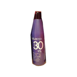 Salerm - Eau oxygénée 30 Vol (225 mL) en crème oxydante pour coloration et décoloration, protège et brillant capillaire, pour professionnels