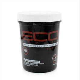 Eco Style Gel de Coiffure Proteiné 473 ml - Gel de Peinado Fixant, Hydratant et Acondicionnant pour Tous Types de Cheveux
