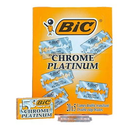 Zzmen Lames de rasoir double tranchant BIC 100 unités (5 x 20)