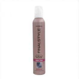 Montibel·Lo Finalstyle Colour Mousse Silver 320 ml - Mousse colorante argentée, fixation flexible, intensifie couleur et brillance