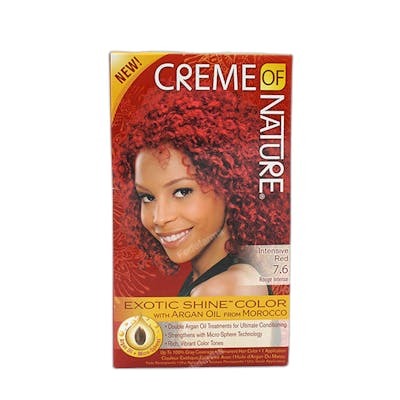 CREME OF NATURE Exotic Shine Color avec huile d'argan du Maroc 76 Intensive CREME OF NATURE Exotic Shine Color avec huile d'argan du Maroc 76 Intensive