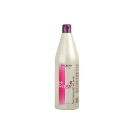 Shampooing Salerm Hi.Repair - Traitement réparateur et reconstituant pour cheveux abîmés - 1000 mL - Avec protéines de soie-silicone