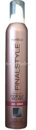 Montibello Finalstyle Colour Mousse Ash - Mousse colorante texturisante 320 mL - Fixation flexible longue durée - Protection de la couleur et des fibres capillaires