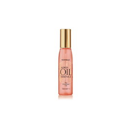 Montibel·Lo Gold Oil Essence à l'Huile de Tsubaki Camellia Japonica 130 mL - Huile Capillaire Nourrissante et Protectrice Anti-Âge pour Brillance et Hydratation