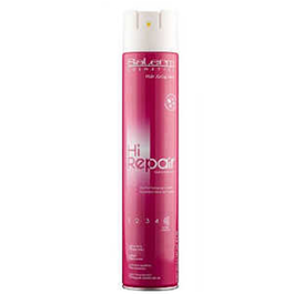Salerm Hirepair Professional F5 750 mL Laque Fixation Forte Réparatrice Anti-Humidité Protection Solaire