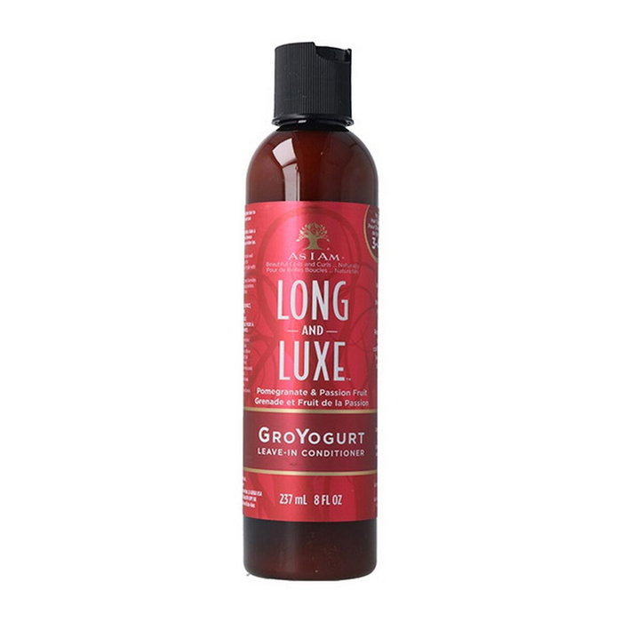 As I Am Revitalisant Sans Rinçage LONG AND LUXE Groyogurt 237 ml As I Am Revitalisant Sans Rinçage LONG AND LUXE Groyogurt 237 ml