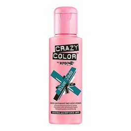 Crazy Color 67 Blue Jade - Teinture capillaire semi-permanente directe - Couleur fantaisie bleu jade - Environ 10-12 lavages