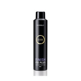 Montibel·Lo Decode Finish Fix Plus - Spray Fixateur Fort Sans Gaz pour Coiffure durable - Tous types de cheveux