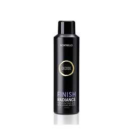 Montibel·Lo DECODE FINISH - RADIANCE - Spray de finition à brillance intense - Séchage rapide - Pour tous types de cheveux