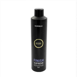 Montibel·Lo Decode Finish Supreme 400 mL - Laque de fixation forte pour tous types de cheveux, résistante à l'humidité, séchage rapide