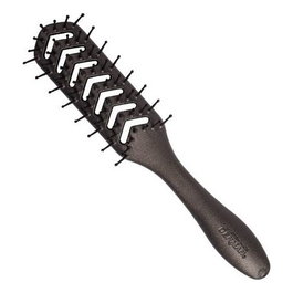 Denman Cepillo D200 Barber - Cepille professionnel volumateur et liftant avec design léger ventilé pour séchage rapide et style flexible